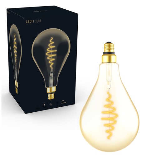 Led spiral filament - led,