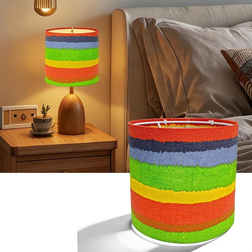 Lampschirm stoff zylinder 15cm - lampschirm,