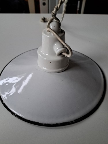 Alte vintage emaillelampe - vintage,