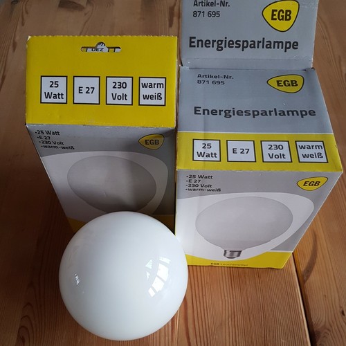 Globelampen watt fassung - 25, watt,