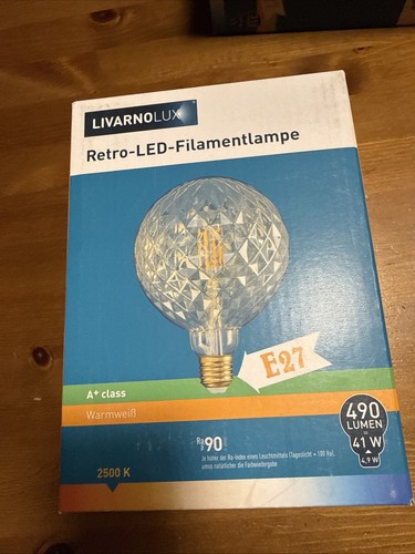 Retro led lampe 27 - lampe, e