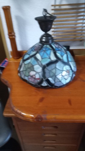 Lampe tiffany stil 30cm - stil,